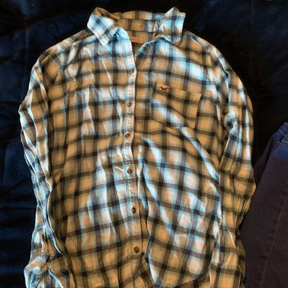 Blue & White Plaid